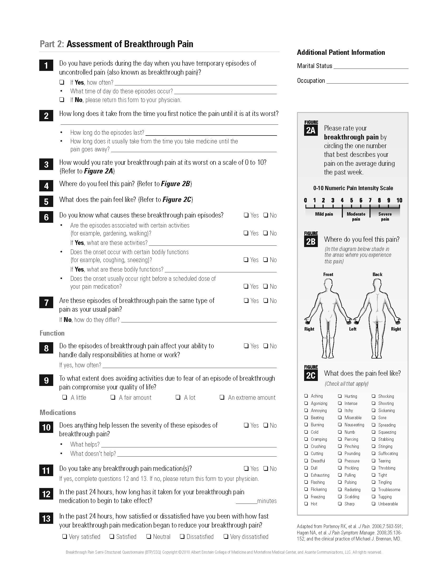UCLA Health System Questionnaire